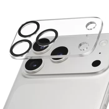 Ochrana šošovky fotoaparátu PanzerGlass iPhone 17 Pro Max odolná proti poškriabaniu a nárazom
