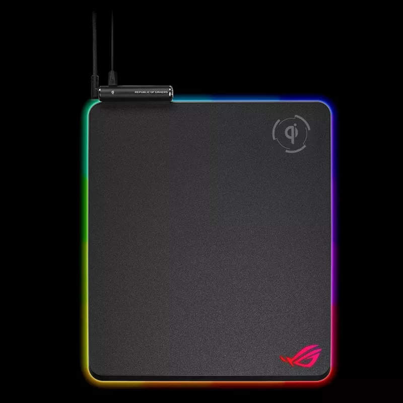 ASUS ROG Balteus Qi herná podložka pod myš čierna