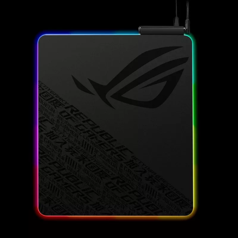 ASUS ROG Balteus Qi herná podložka pod myš čierna
