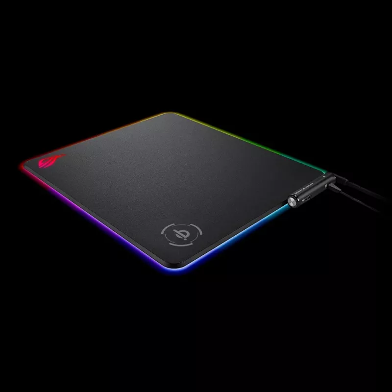 ASUS ROG Balteus Qi herná podložka pod myš čierna