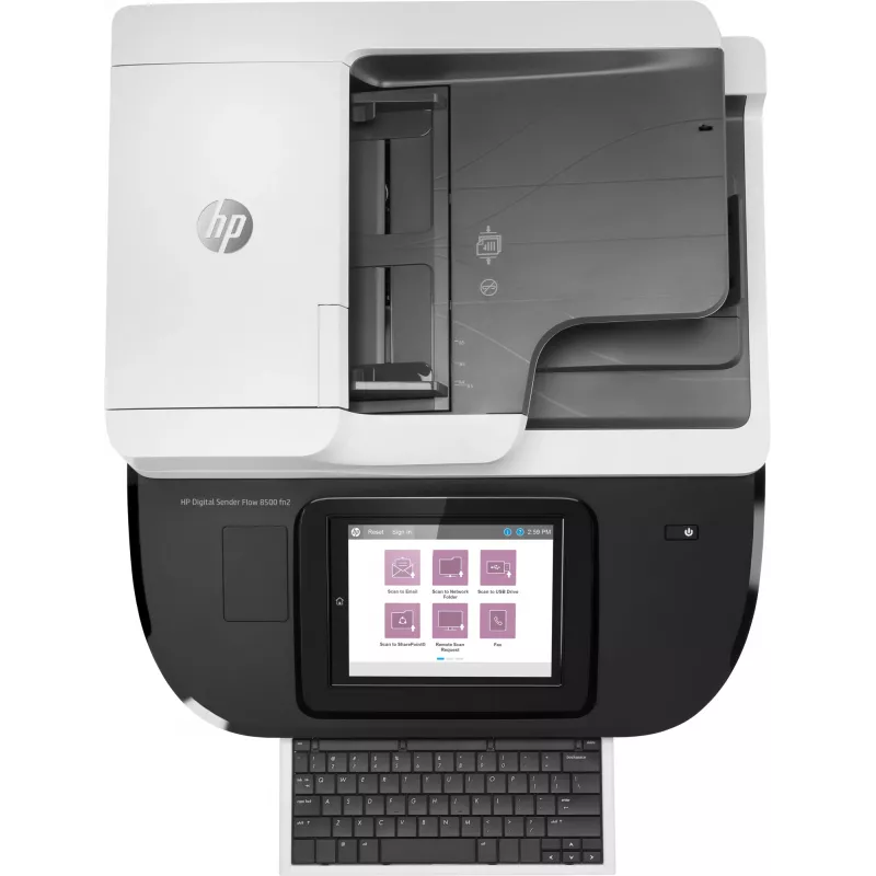 HP Flow 8500 fn2 Skener s plochým sklom a ADF 600 x 600 DPI