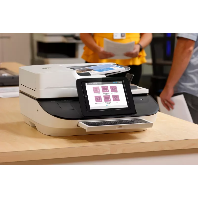 HP Flow 8500 fn2 Skener s plochým sklom a ADF 600 x 600 DPI