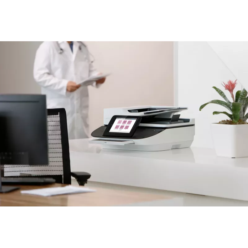 HP Flow 8500 fn2 Skener s plochým sklom a ADF 600 x 600 DPI