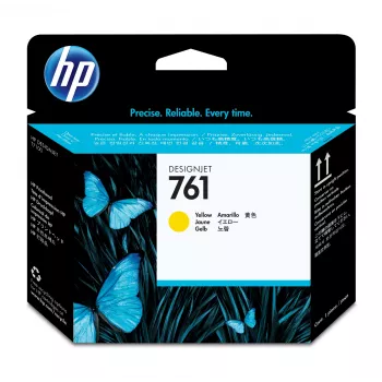 HP 761 žltá Designjet tlačová hlava, HP DesignJet T7100 tlačiareň, termálna atramentová, žltá, Singapur, 28 mm, 143 mm