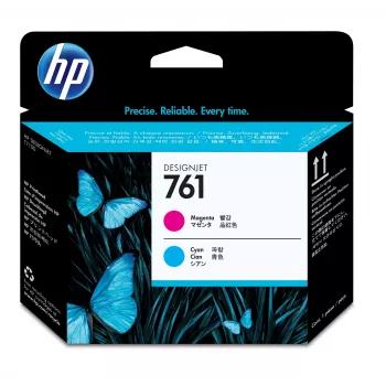 HP 761 purpurová/azúrová Designjet tlačová hlava