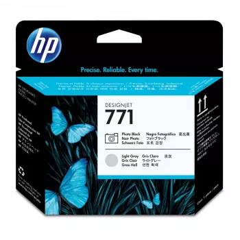 HP 771 foto čierna/svetlo sivá DesignJet tlačová hlava