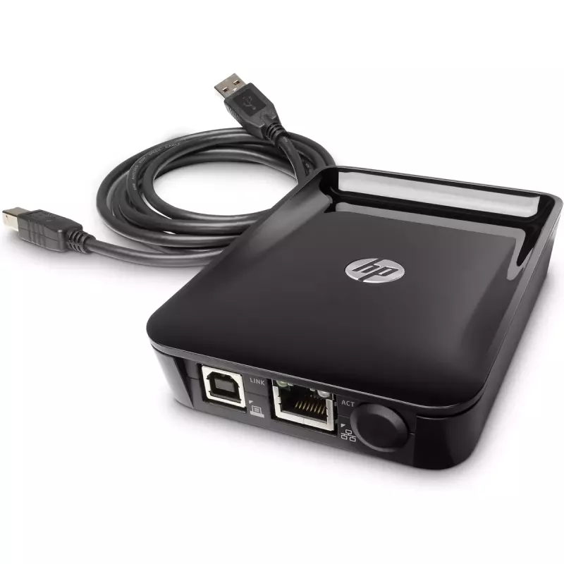 HP Jetdirect LAN Accessory HP 8FP31A šírka 87 mm hĺbka 121,3 mm výška 27,5 mm