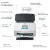 HP Scanjet Enterprise Flow N7000 skener s podávačom 600 x 600 DPI A4 biely