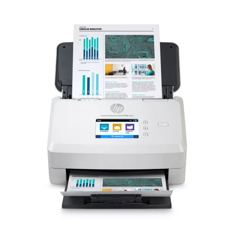 HP Scanjet Enterprise Flow N7000 skener s podávačom 600 x 600 DPI A4 biely