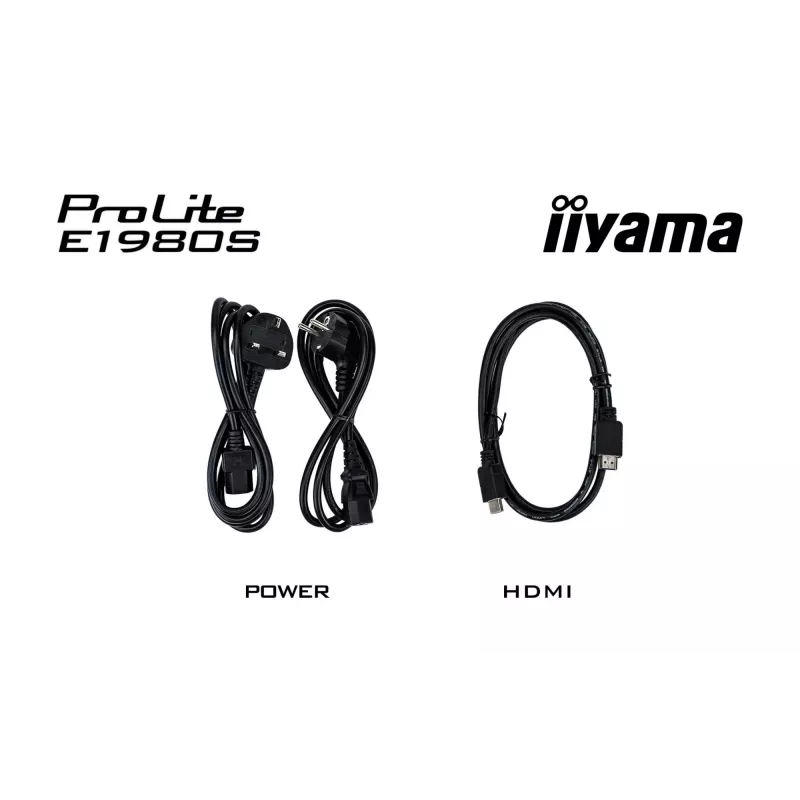 iiyama ProLite E1980S-B1 Počítačový monitor 48,3 cm (19