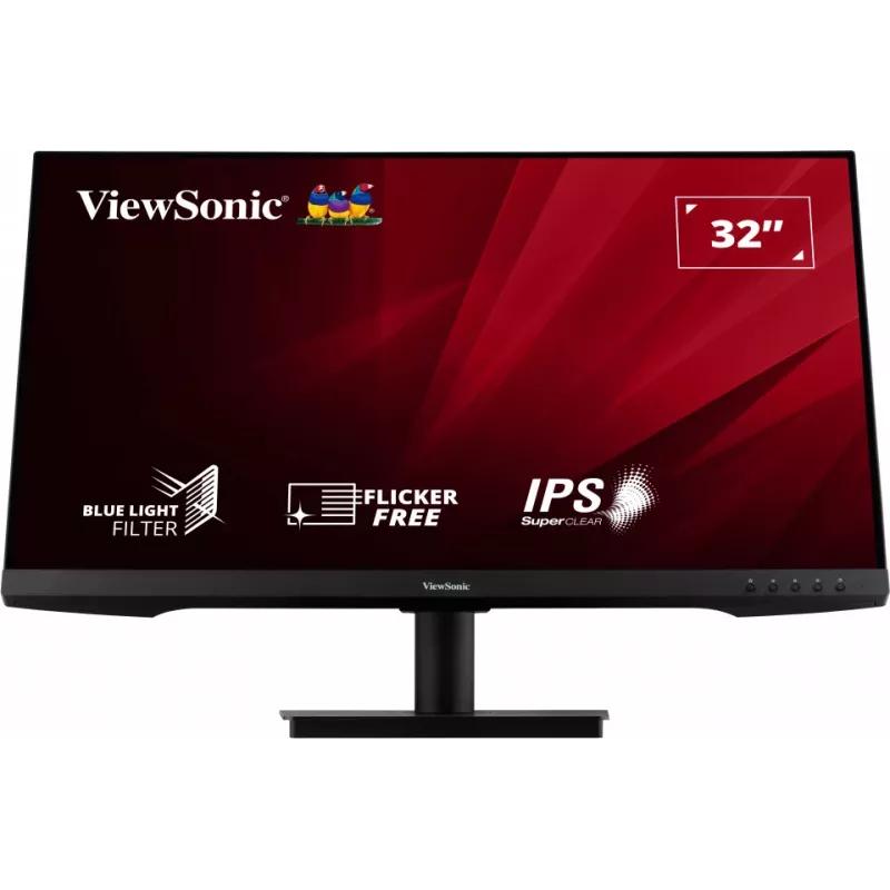 Viewsonic VA VA3209-2K-MHD Počítačový monitor 81,3 cm (32 inch) 2560 x 1440 pixelov Quad HD čierny
