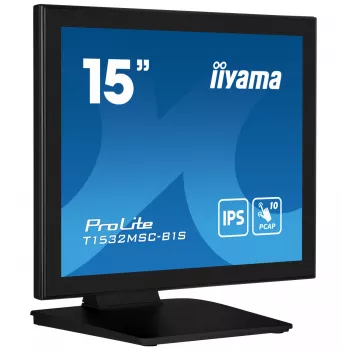 iiyama ProLite T1532MSC-B1S Počítačový monitor 38,1 cm (15