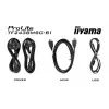 iiyama TF2438MSC-B1 počítačový monitor 60,5 cm (23,8 inch) 1920 x 1080 pixelov Full HD LED dotyková obrazovka čierna