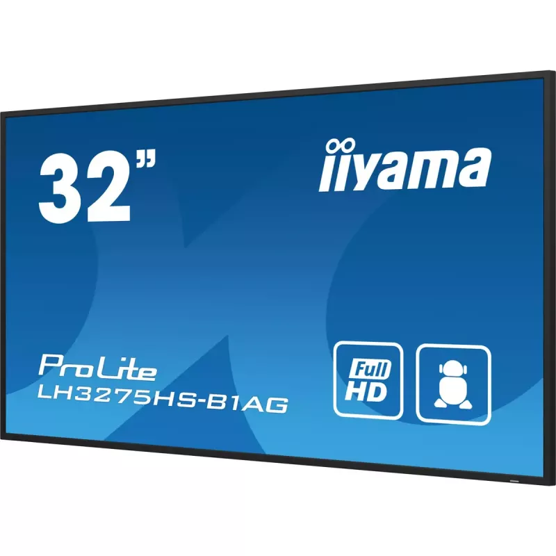 Digitálny reklamný plochý displej iiyama LH3275HS-B1AG 32 inch LCD Full HD 1920 x 1080
