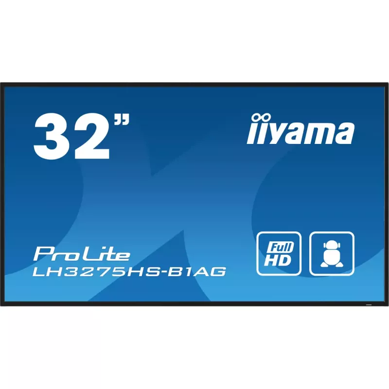 Digitálny reklamný plochý displej iiyama LH3275HS-B1AG 32 inch LCD Full HD 1920 x 1080