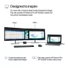 HP Series 5 Pro 24 inch WUXGA monitor - 524pn, 61 cm (24 inch), 1920 x 1200 pixelov, WUXGA, LCD, 5 ms, čierna