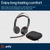 HP Poly Blackwire 5220 stereo USB-C headset + 3,5 mm konektor + USB-C/A adaptér