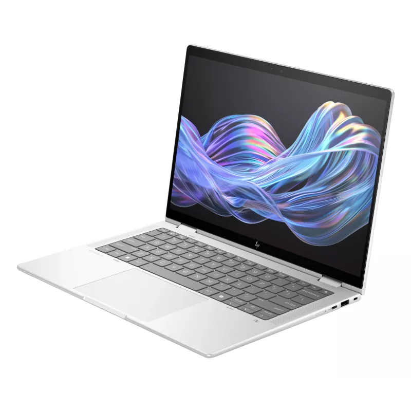 HP EliteBook X Flip G1i Next Gen AI PC Wolf Pro Security Edition Copilot+ PC Intel Core Ultra 5 226V Hybridný (2-in-1) 35,6 cm (14 inch) dotykový displej WUXGA 16 GB LPDDR5x-SDRAM Wi-Fi 7 (802.11be) Windows 11 Pro strieborná