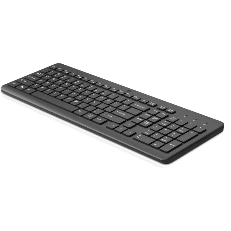 HP 225 bezdrôtová klávesnica plná veľkosť bezdrôtová RF univerzálna čierna 805T1AA#ABD