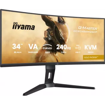 iiyama G-MASTER GCB3486WQSCP-B1 počítačový monitor 86,4 cm (34