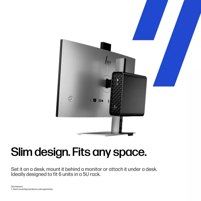 HP Z2 Mini G1i A40LPET pracovná stanica AI mini PC, Intel Core Ultra 7 265K, 32 GB RAM, 1 TB SSD, NVIDIA RTX 2000 Ada 16 GB, Wi-Fi 7, Windows 11 Pro