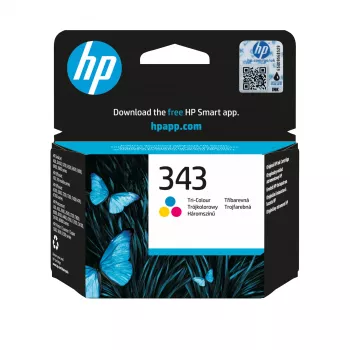 HP 343 trojfarebná originálna atramentová kazeta