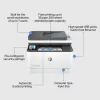 Tlačiareň HP LaserJet Pro 3002dn laserová sivá biela
