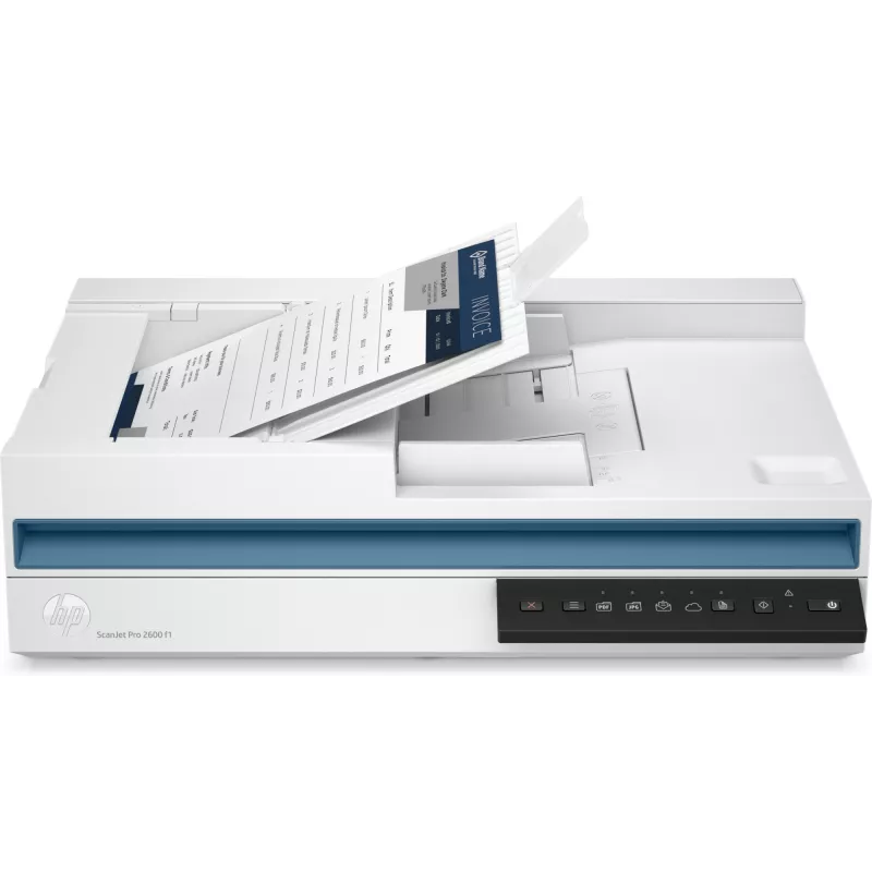 HP Scanjet Pro 2600 f1 plochý & ADF skener 600 x 600 DPI A4 biely