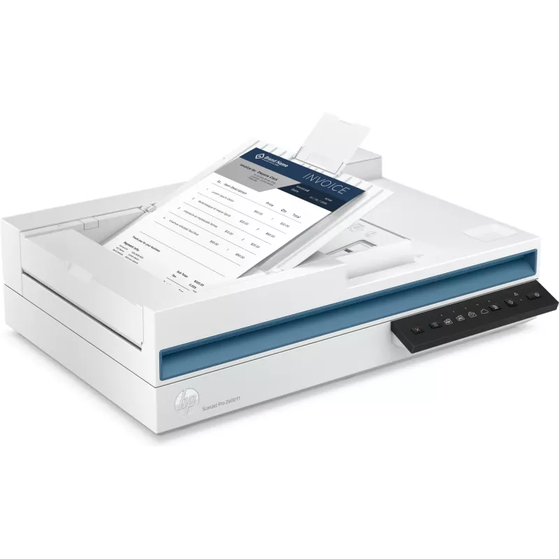 HP Scanjet Pro 2600 f1 plochý & ADF skener 600 x 600 DPI A4 biely