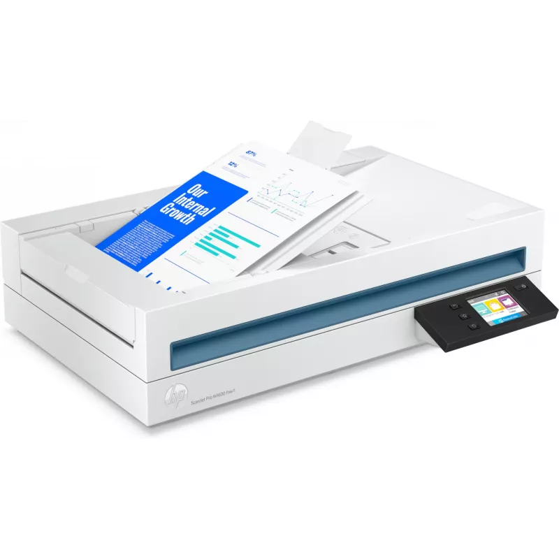 HP Scanjet Pro N4600 fnw1 plochý & ADF skener 1200 x 1200 DPI A5 biely