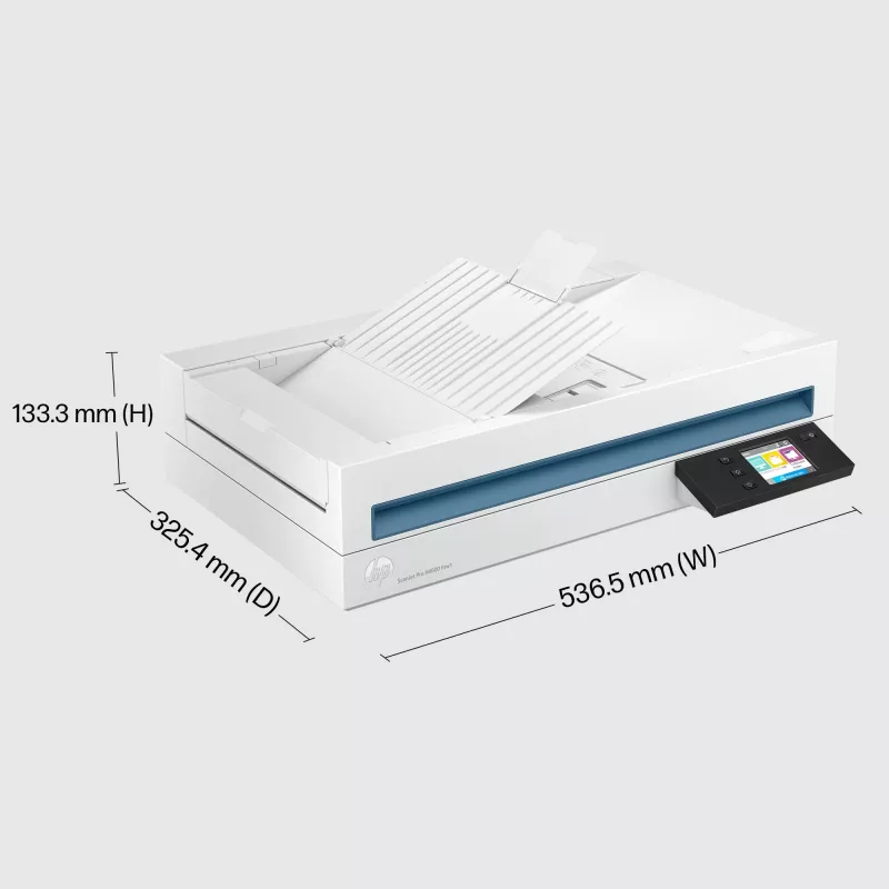 HP Scanjet Pro N4600 fnw1 plochý & ADF skener 1200 x 1200 DPI A5 biely