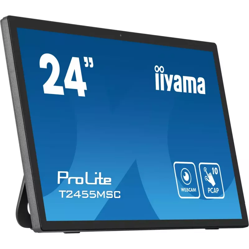 iiyama T2455MSC-B1 počítačový monitor 61 cm (24 palcov) 1920 x 1080 pixelov Full HD LED dotykový čierny