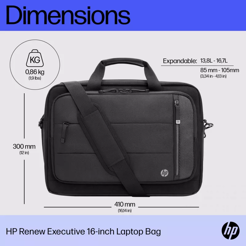 HP Renew Executive 16-palcová taška na notebook, messenger taška