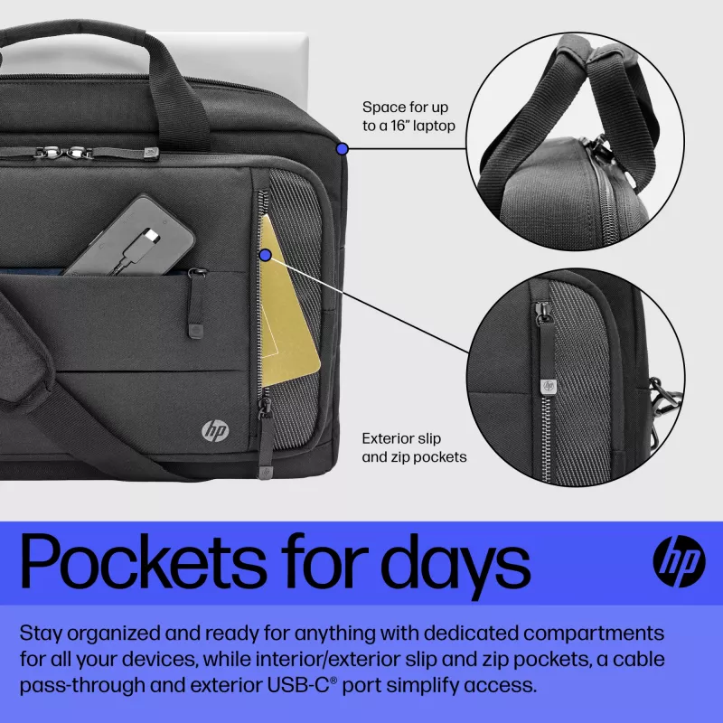 HP Renew Executive 16-palcová taška na notebook, messenger taška