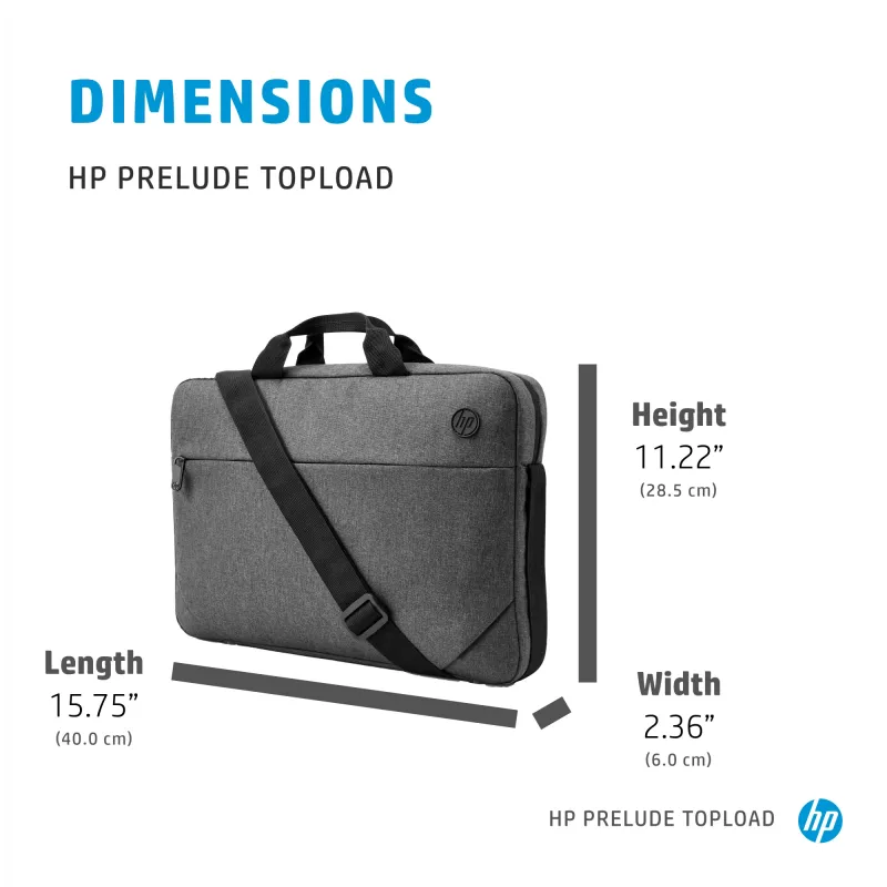 HP Prelude 15.6-palcová top-loader taška, 39,6 cm (15,6 palcov), 300 g