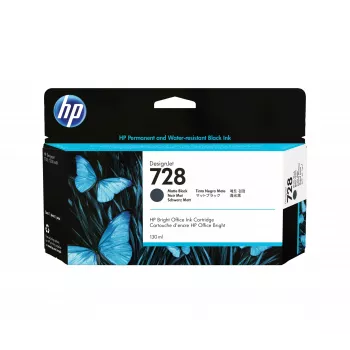 HP 728 130 ml matne čierna DesignJet atramentová kazeta