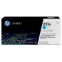 HP 651A cyan originálna LaserJet tonerová kazeta, 16000 strán, cyan, 1 ks