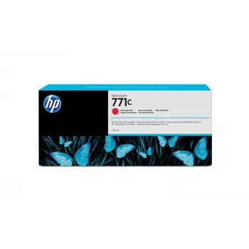 HP 771C 775 ml Chromatic Red DesignJet atramentová kazeta, HP DesignJet Z6200 Photo Printer séria, termo atramentová tlač, Singapur, 324 mm, 120 mm, 64 mm