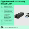 HP USB 3.0 na Gigabit RJ45 adaptér G2, káblový, USB, Ethernet, čierna