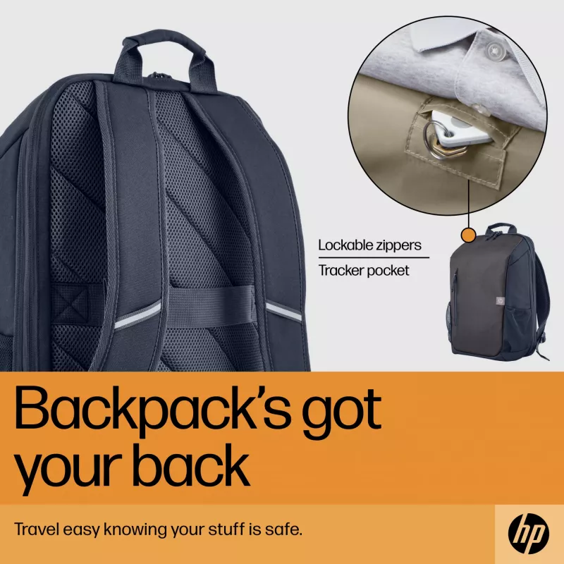 HP Travel 18 litrov 15.6 Iron sivý batoh na notebook