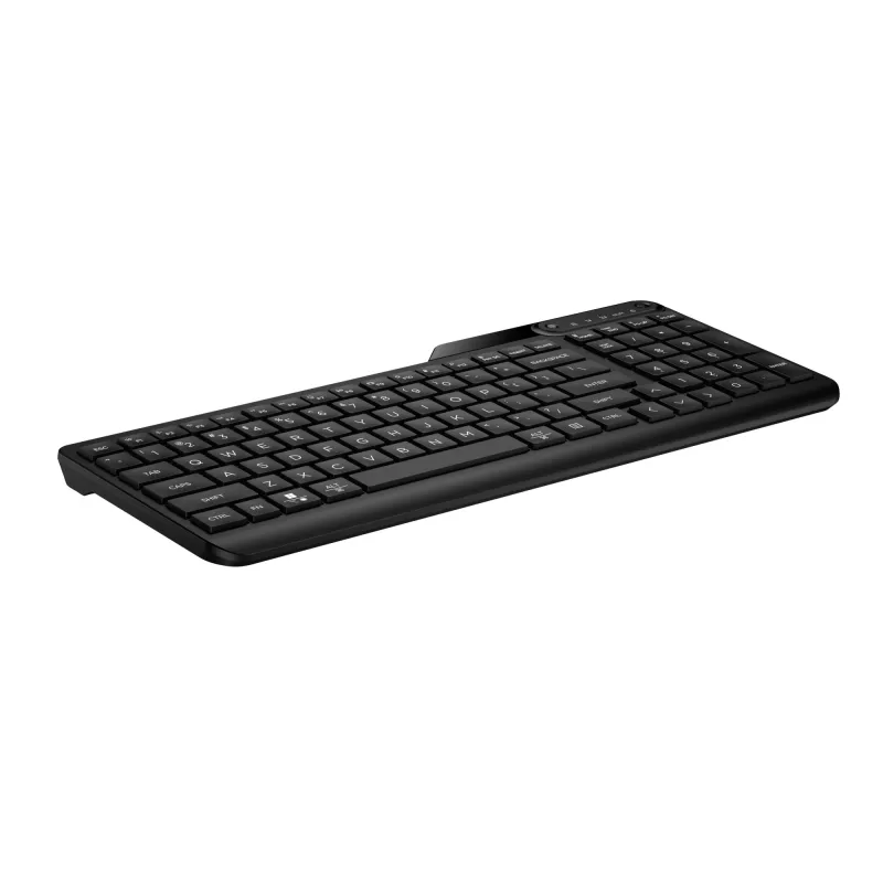 HP 475 dvojmódová bezdrôtová klávesnica, plná veľkosť (100%), bezdrôtová, RF Wireless + Bluetooth, membránová, čierna