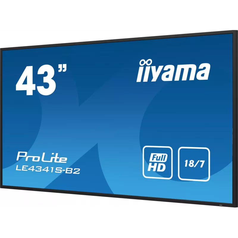 iiyama PROLITE LE4341S-B2 digital-signage plochý displej 108 cm (42,5