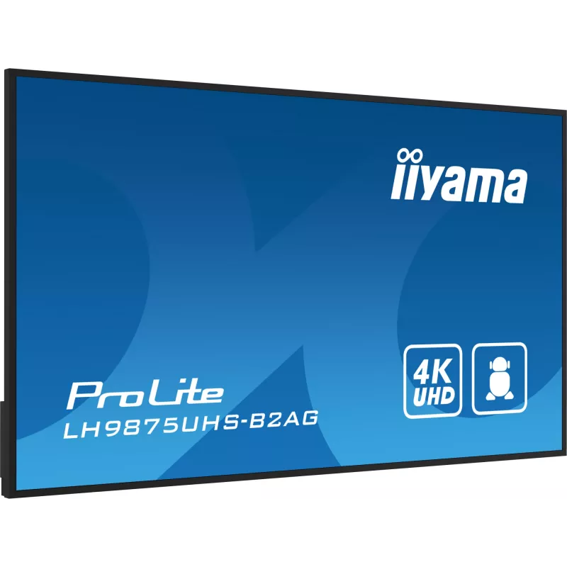 Digital-signage plochý displej iiyama LH9875UHS-B2AG 97,5 inch LED 4K Ultra HD 3840 x 2160