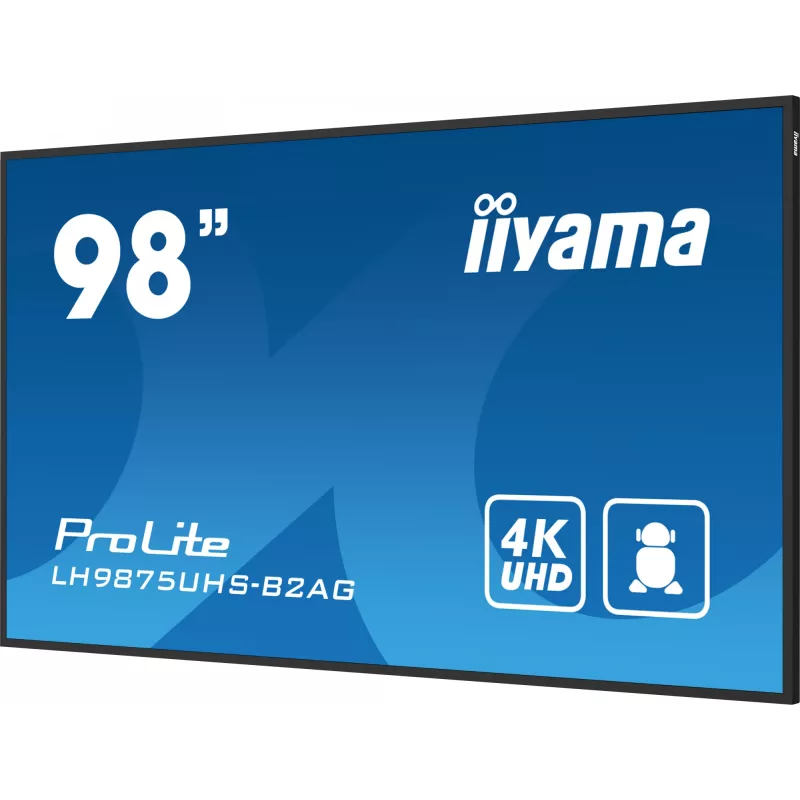 Digital-signage plochý displej iiyama LH9875UHS-B2AG 97,5 inch LED 4K Ultra HD 3840 x 2160