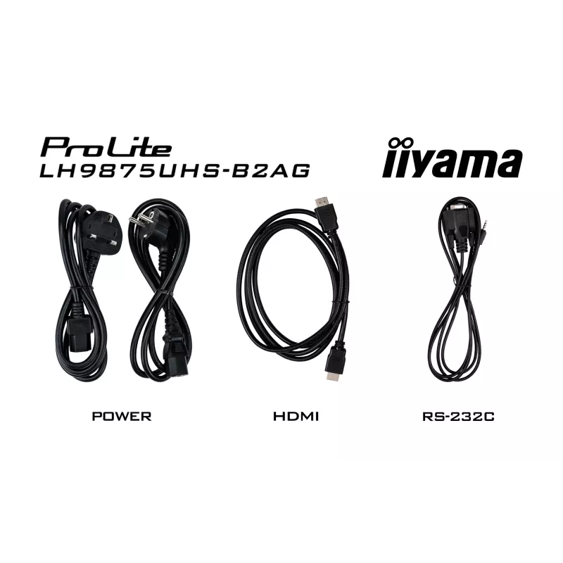 Digital-signage plochý displej iiyama LH9875UHS-B2AG 97,5 inch LED 4K Ultra HD 3840 x 2160