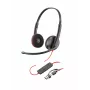 HP Poly Blackwire 3210 monaurálny USB-C headset čierny + USB-C/A adaptér (Bulk)