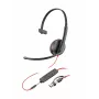 HP Poly Blackwire 3215 monaurálny USB-C headset +3,5 mm jack +USB-C/A adaptér (Bulk)