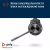 HP Poly Voyager 4310 USB-A headset +BT700 dongle, bezdrôtový, kancelária/call centrum, 20 - 20000 Hz, 122 g, headset, čierna