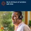 HP Poly Voyager 4310 USB-A headset +BT700 dongle, bezdrôtový, kancelária/call centrum, 20 - 20000 Hz, 122 g, headset, čierna