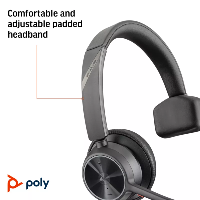 HP Poly Voyager 4310 Microsoft Teams certifikovaný USB-C headset + BT700 dongle